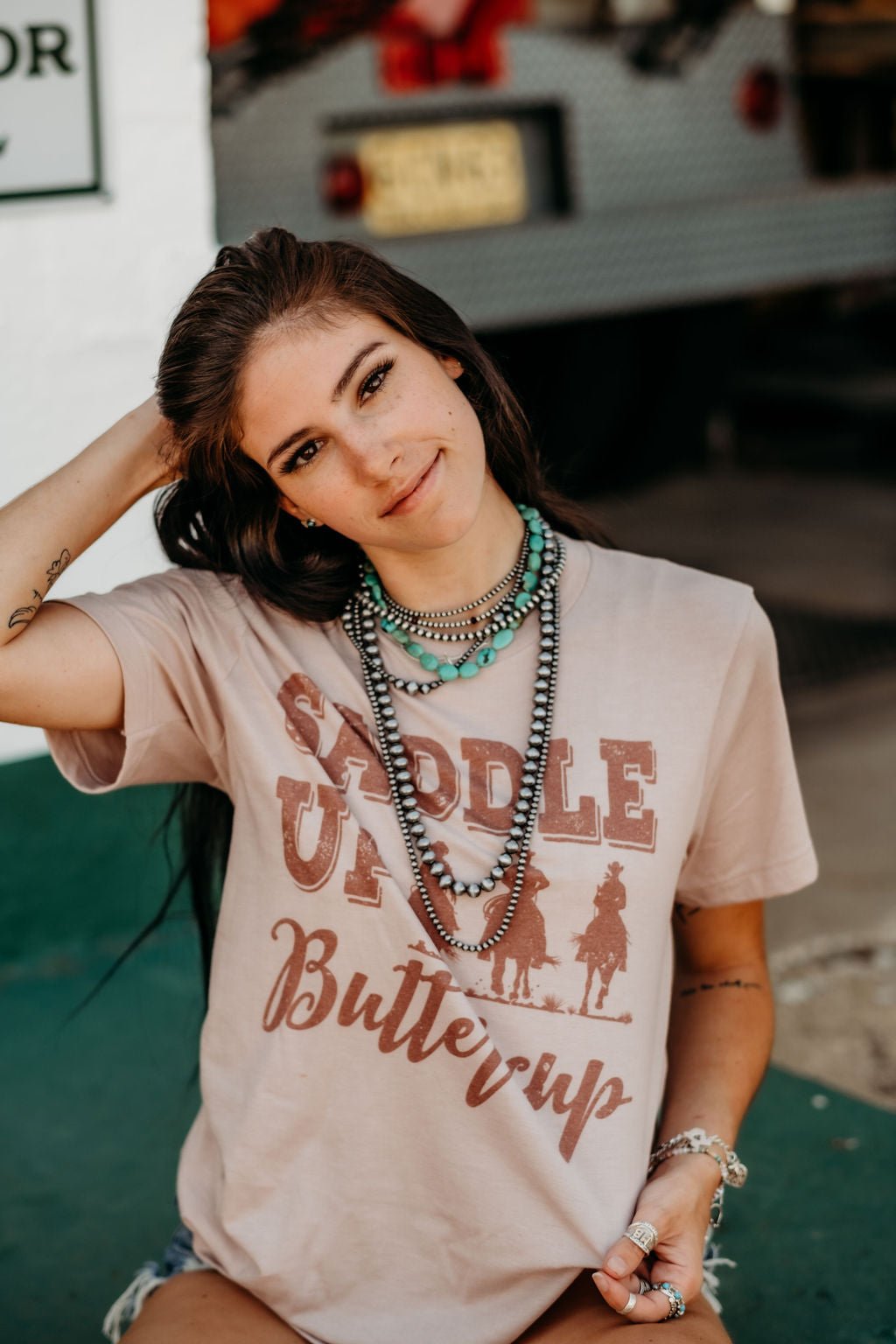 Saddle Up Buttercup Graphic Tee Wild Junkie
