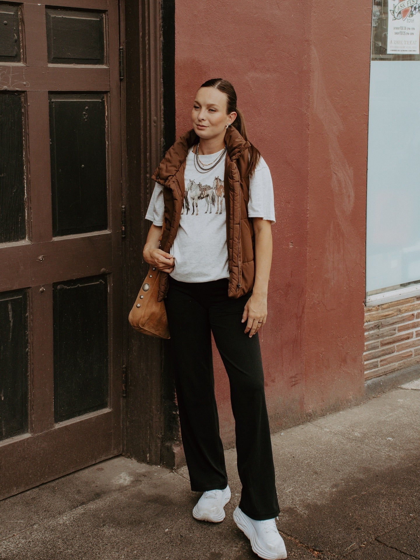 Saddled Horses Graphic Tee Wild Junkie