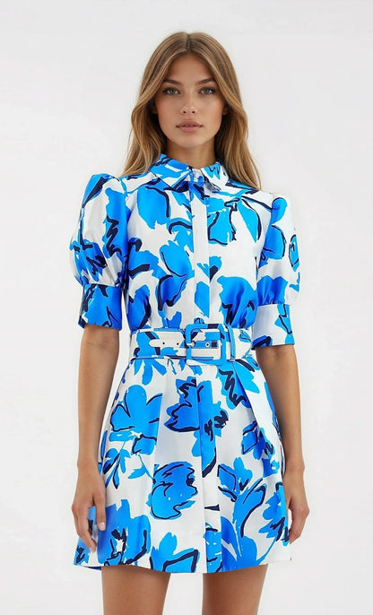 Sapphira Mini Dress – Print XO, Tina