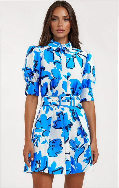 Sapphira Mini Dress – Print XO, Tina