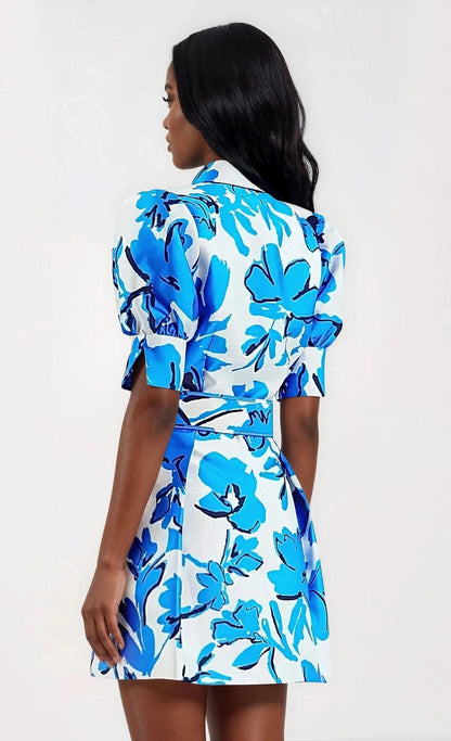 Sapphira Mini Dress – Print XO, Tina