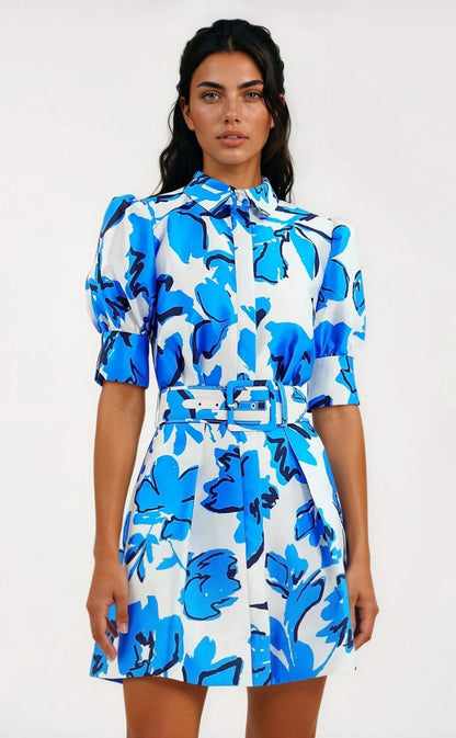 Sapphira Mini Dress – Print XO, Tina