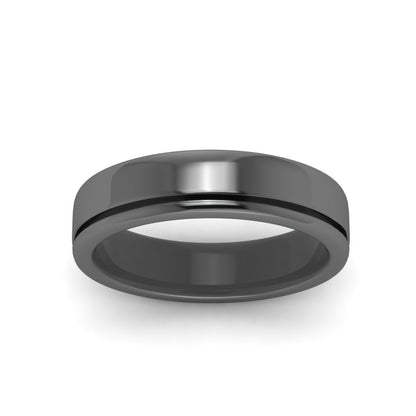 Satin Inlay Wedding Rings Fascinating Diamonds