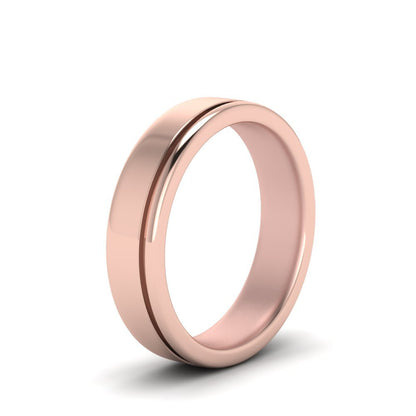 Satin Inlay Wedding Rings Fascinating Diamonds