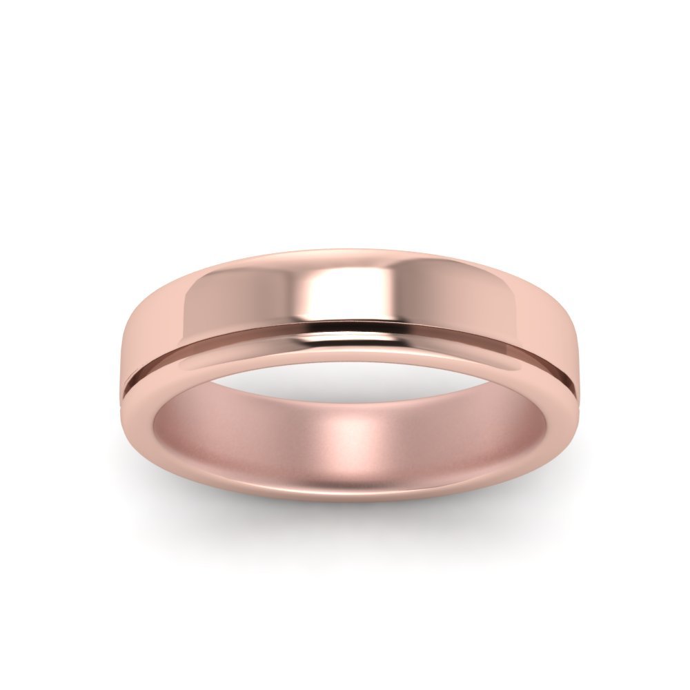 Satin Inlay Wedding Rings Fascinating Diamonds