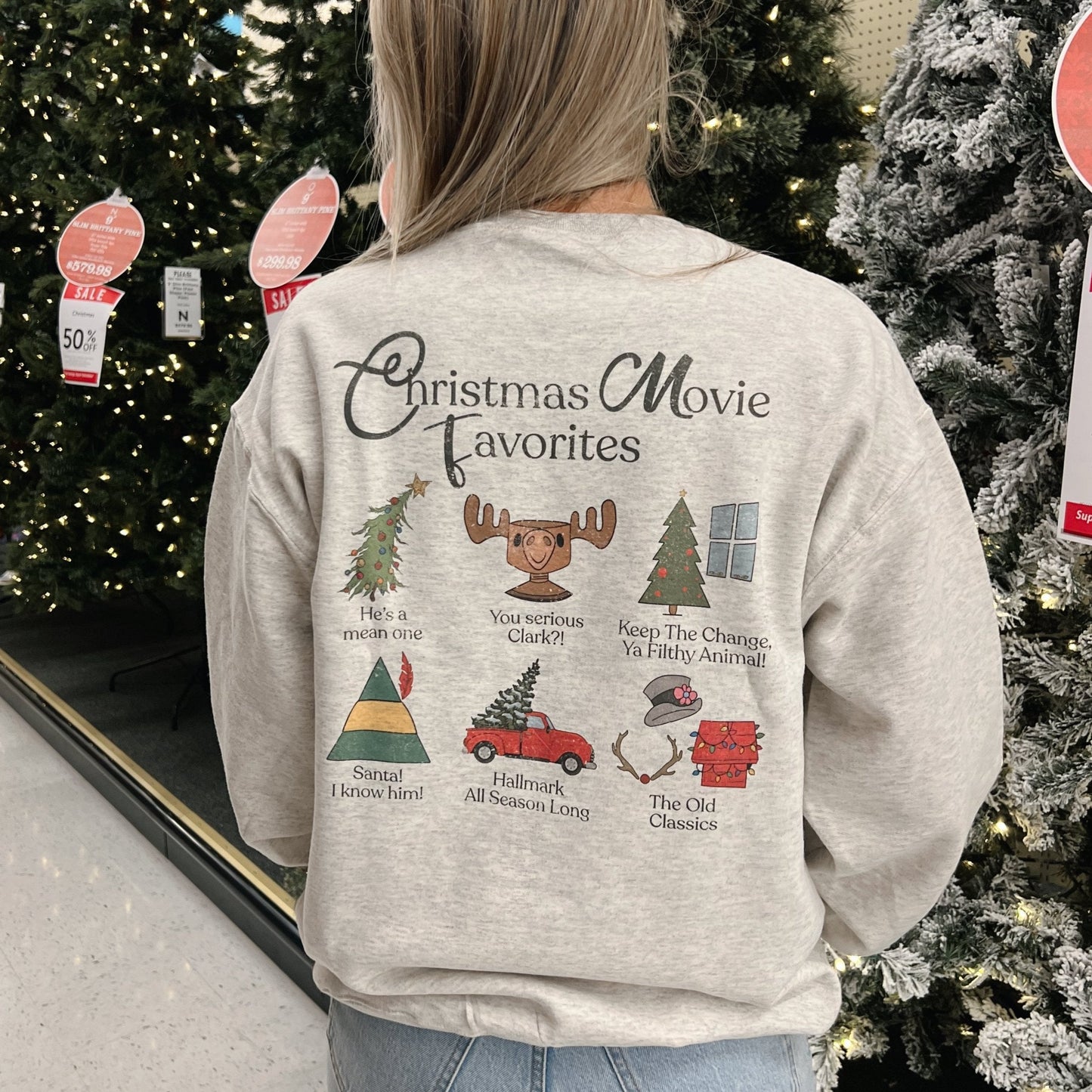 Christmas Movie Favorites (Back Print) Ivy + Cloth