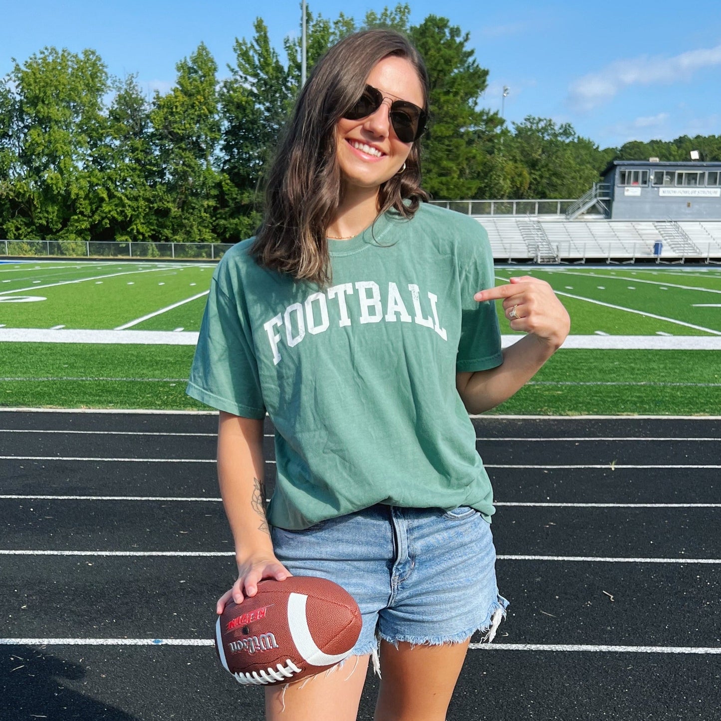 Football Collegiate Distressed Ivy + Cloth