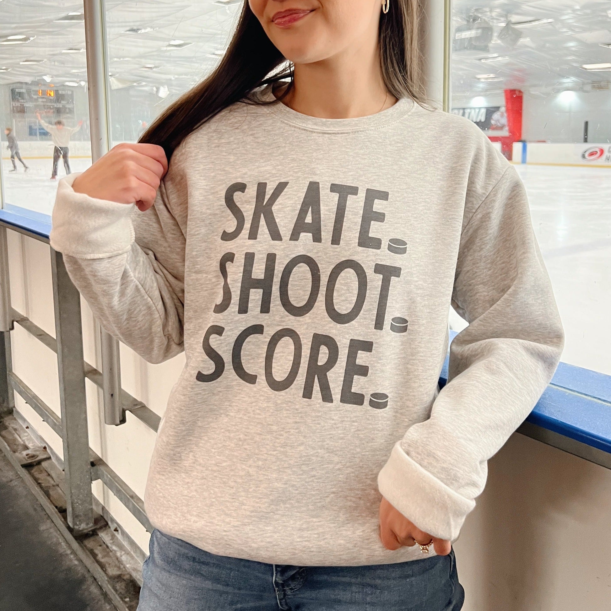 Skate Shoot Score Hockey Ivy + Cloth
