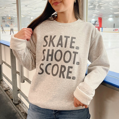 Skate Shoot Score Hockey Ivy + Cloth