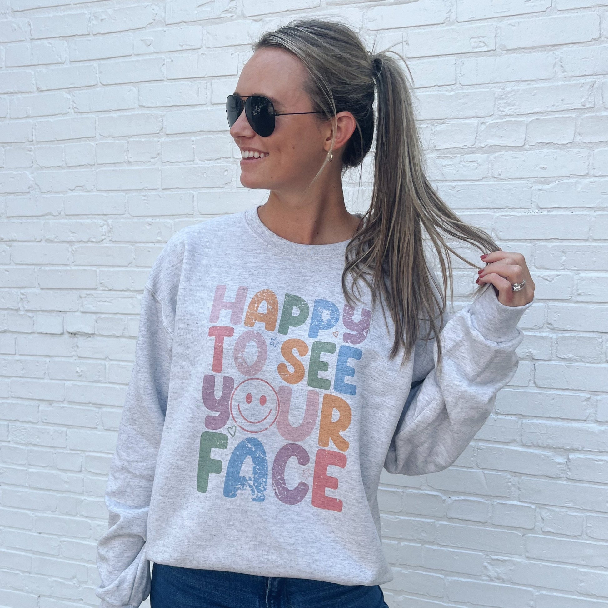 Happy To See Your Face Ivy + Cloth