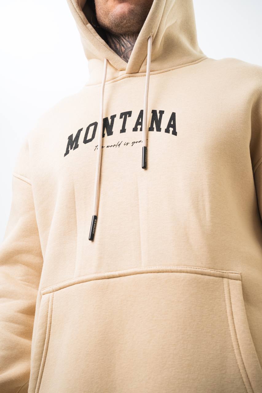 Oversize 'Scarface' Hoodie - Tony Montana Graphic Sweatshirt 'The World is Yours' Withinblack
