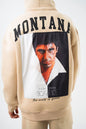 Oversize 'Scarface' Hoodie - Tony Montana Graphic Sweatshirt 'The World is Yours' Withinblack