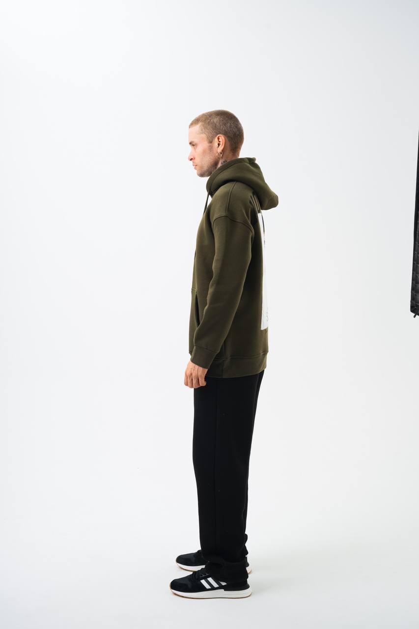 Oversize 'Scarface' Hoodie - Tony Montana Graphic Sweatshirt 'The World is Yours' Withinblack
