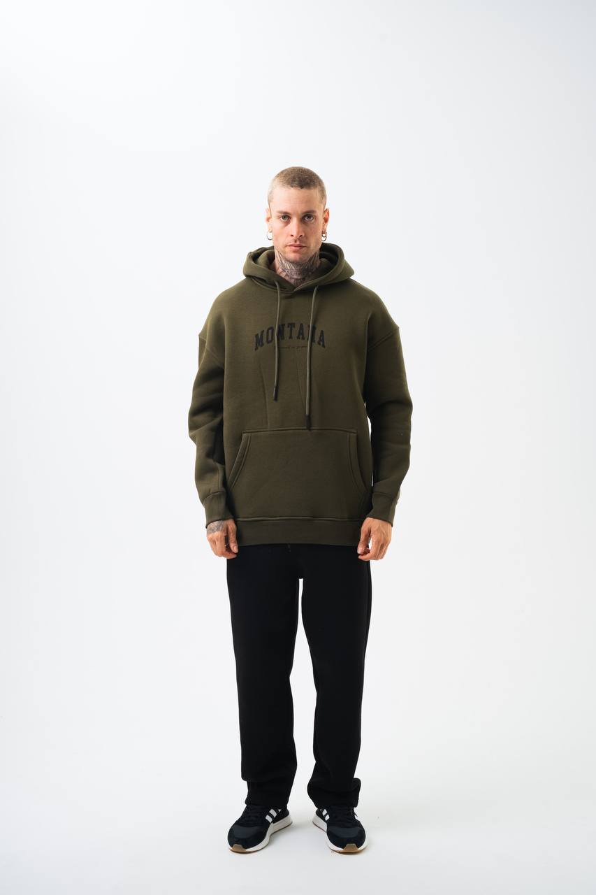Oversize 'Scarface' Hoodie - Tony Montana Graphic Sweatshirt 'The World is Yours' Withinblack