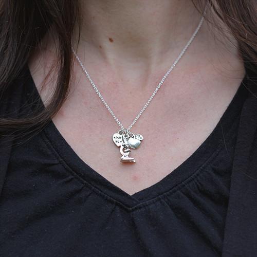 Science Teacher Necklace Princess Awesome & Boy Wonder