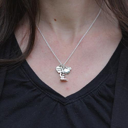 Science Teacher Necklace Princess Awesome & Boy Wonder