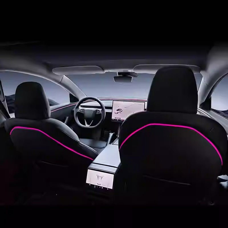 Seat Back Ambient Lighting for Model 3 Highland & Model Y Juniper (2PCS) | TESERY Tesery Official Store