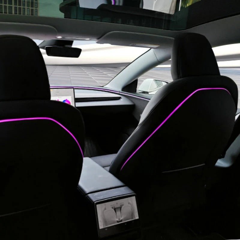 Seat Back Ambient Lighting for Model 3 Highland & Model Y Juniper (2PCS) | TESERY Tesery Official Store