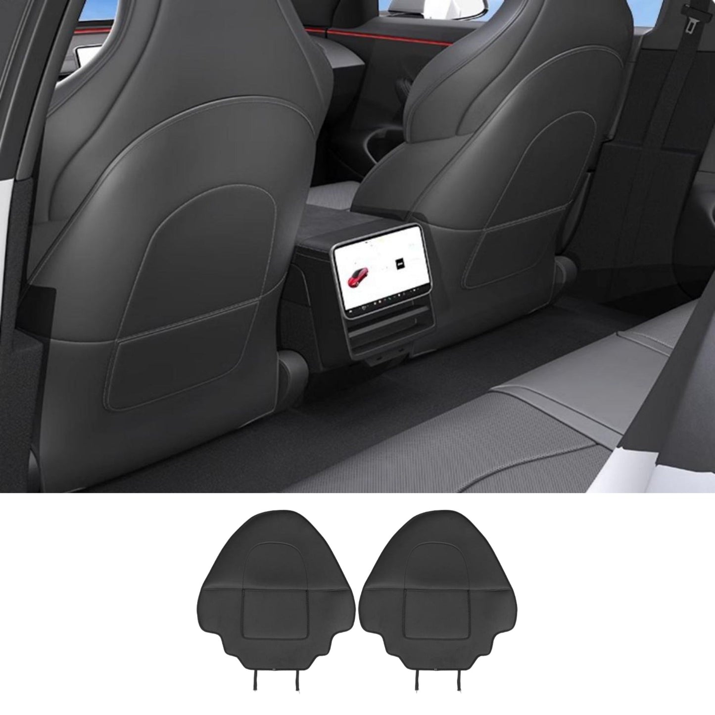 Seat Back Kick Protector for Tesla Model Y Juniper Tesery Official Store