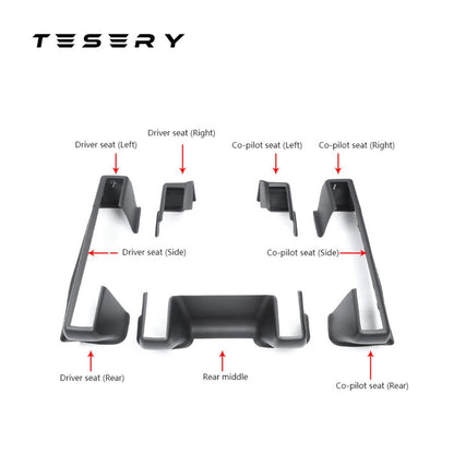 Seat Corner Protection Anti-kick for Tesla Model Y 2021-2025.03 Tesery Official Store