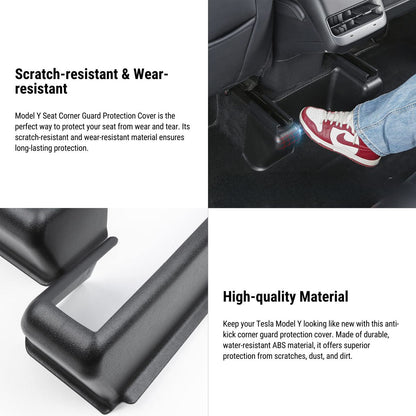 Seat Corner Protection Anti-kick for Tesla Model Y 2021-2025.03 Tesery Official Store