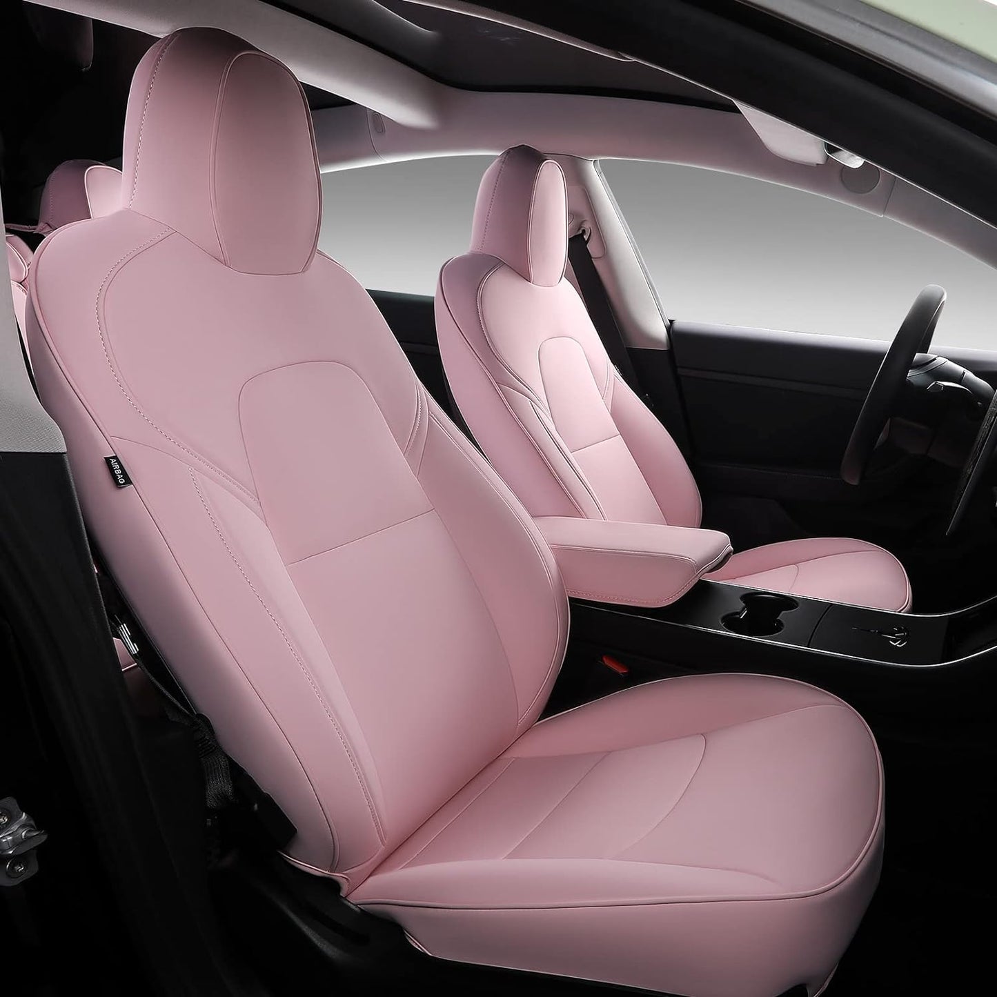 Seat Covers for Only Front Seats/Rear Seats for Tesla Model 3 & Model Y (5 Seater) Tesery Official Store