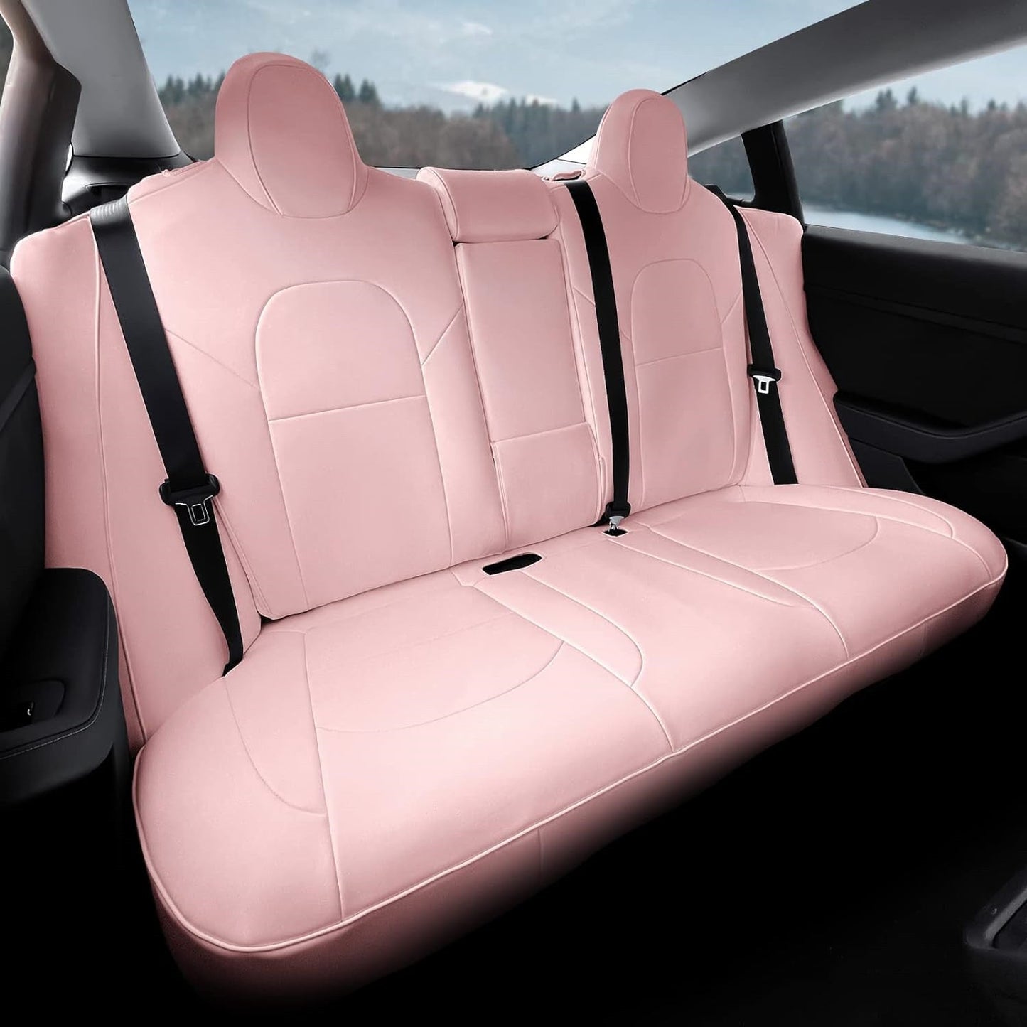 Seat Covers for Only Front Seats/Rear Seats for Tesla Model 3 & Model Y (5 Seater) Tesery Official Store