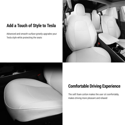 Seat Covers for Only Front Seats/Rear Seats for Tesla Model 3 & Model Y (5 Seater) Tesery Official Store