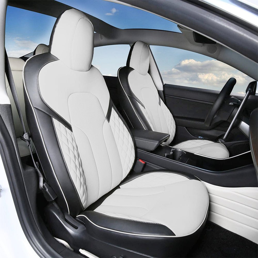 Seat Covers for Only Front Seats/Rear Seats for Tesla Model 3 & Model Y (5 Seater) Tesery Official Store