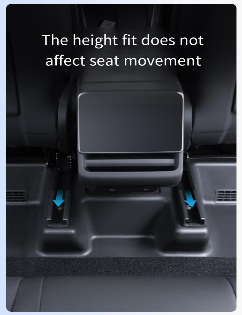 Seat Slide Rail Anti-Kick Guards for Model Y Juniper (5PCS) | TESERY Tesery Official Store
