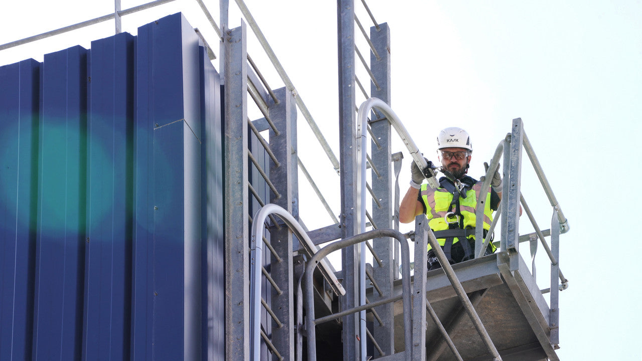 Frontline VLRS Securail Pro Vertical Lifeline System 40' VM Hardware