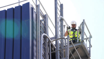 Frontline VLRS Securail Pro Vertical Lifeline System 30' VM Hardware