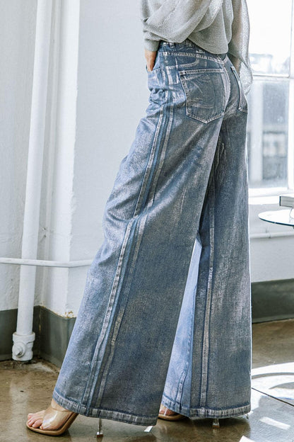 PEACE AND JOY DENIM PANTS Flying Tomato