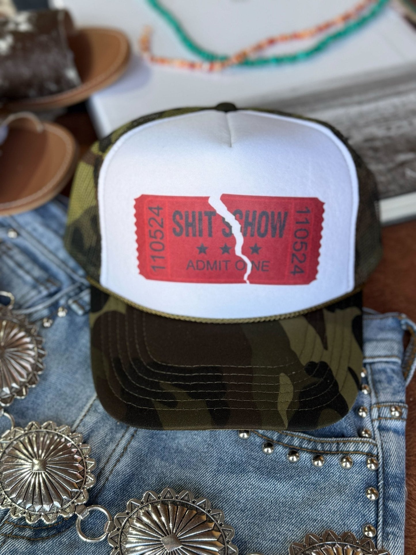 Shitshow Trucker Hat Wild Junkie