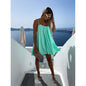 Women's Solid Color Sleeveless Round Neck Dress