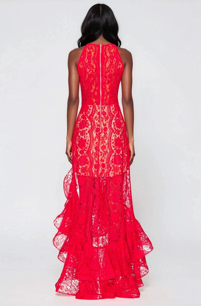 Sicilia Midi Dress – Red XO, Tina