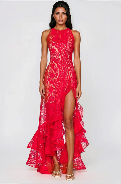 Sicilia Midi Dress – Red XO, Tina
