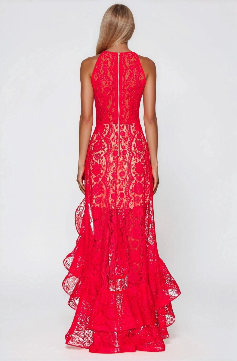 Sicilia Midi Dress – Red XO, Tina