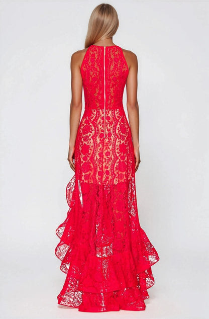 Sicilia Midi Dress – Red XO, Tina
