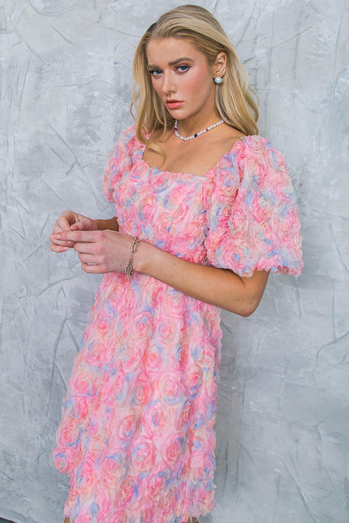 THE MOST NOTABLE WOVEN MINI DRESS Flying Tomato