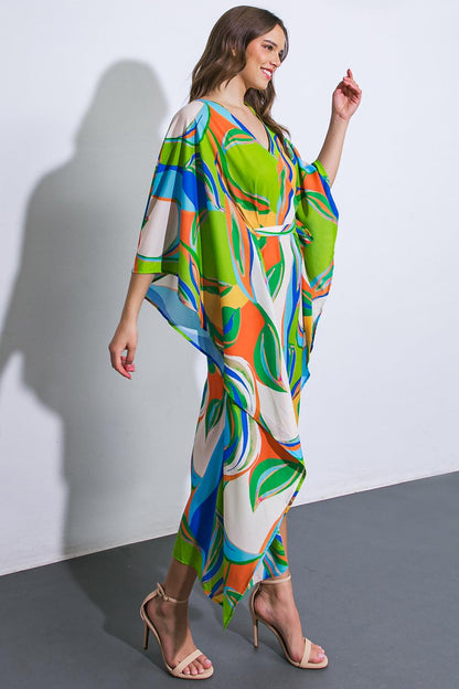 A BEAUTIFUL SIGHT WOVEN KAFTAN DRESS Flying Tomato