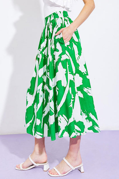 HAPPY TO BE HERE WOVEN SKIRT Flying Tomato