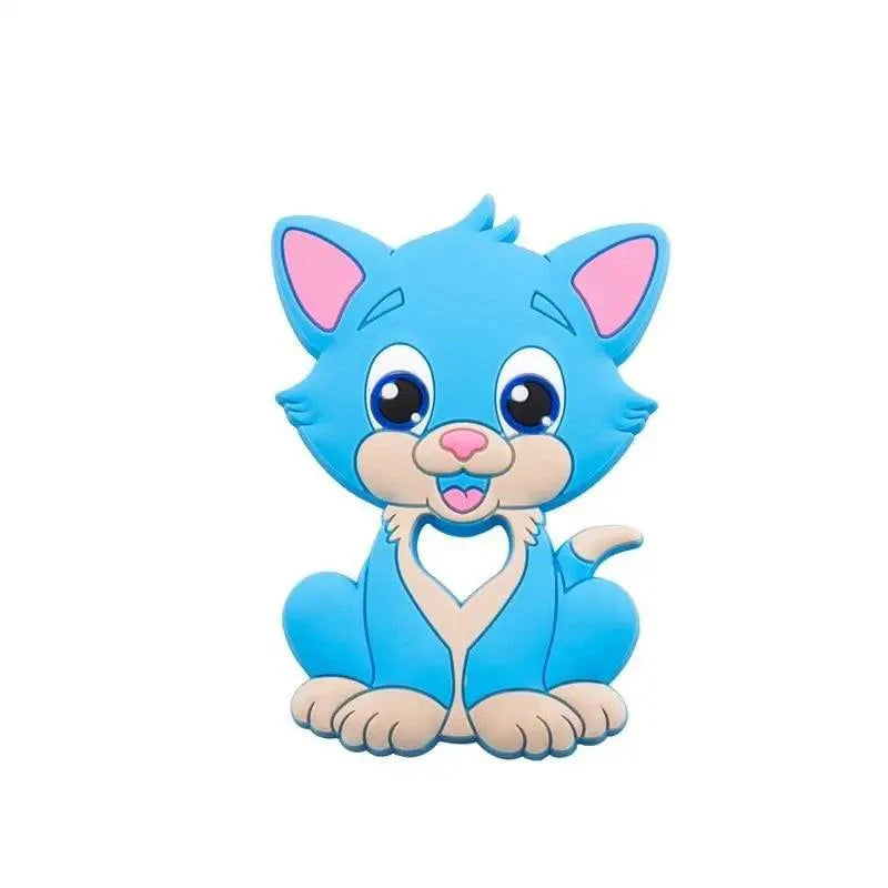 Silicone Baby Teethers Turtle 1PC Food Grade Animal Silicone Tiny Rod Children's Goods Nurse Gift Baby Teether Toys Bite Bites Stevvex
