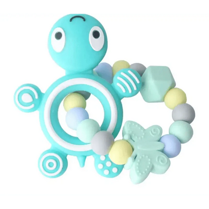 Silicone Baby Teethers Turtle 1PC Food Grade Animal Silicone Tiny Rod Children's Goods Nurse Gift Baby Teether Toys Bite Bites Stevvex