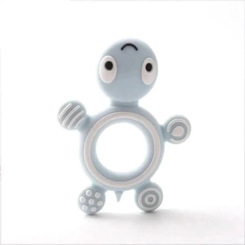 Silicone Baby Teethers Turtle 1PC Food Grade Animal Silicone Tiny Rod Children's Goods Nurse Gift Baby Teether Toys Bite Bites Stevvex