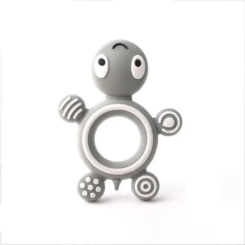 Silicone Baby Teethers Turtle 1PC Food Grade Animal Silicone Tiny Rod Children's Goods Nurse Gift Baby Teether Toys Bite Bites Stevvex