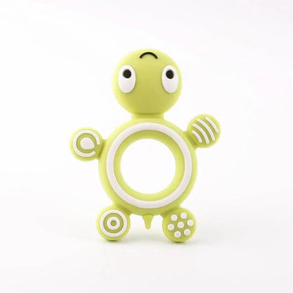 Silicone Baby Teethers Turtle 1PC Food Grade Animal Silicone Tiny Rod Children's Goods Nurse Gift Baby Teether Toys Bite Bites Stevvex