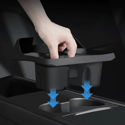 Silicone Center Console Cup Holder Insert for Model 3 & Model Y | Anti-Spill Tesery Official Store