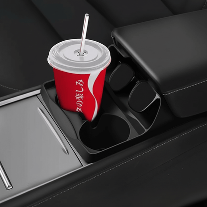 Silicone Center Console Cup Holder Insert for Model 3 & Model Y | Anti-Spill Tesery Official Store