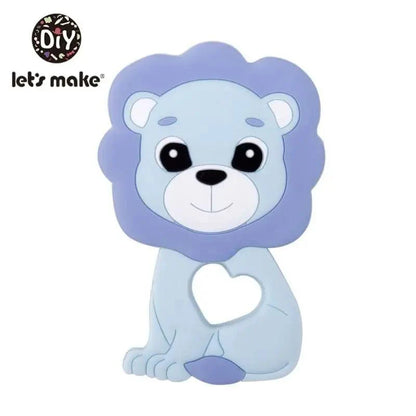 Silicone Teether Rodent Cartoon Animals 1pc Food Grade Silicone Pandents,  Teething Toys For Teeth Tiny Rod Baby Teethers Gift Stevvex
